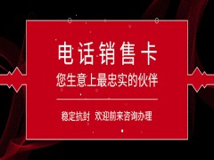 廈門白名單電銷卡